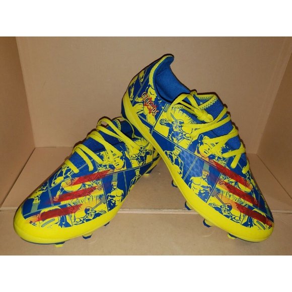Adidas x Cyclops Marvel Soccer Cleats X GHOSTED.3 MG GZ7558 Men's Sizes New - Picture 7 of 12
